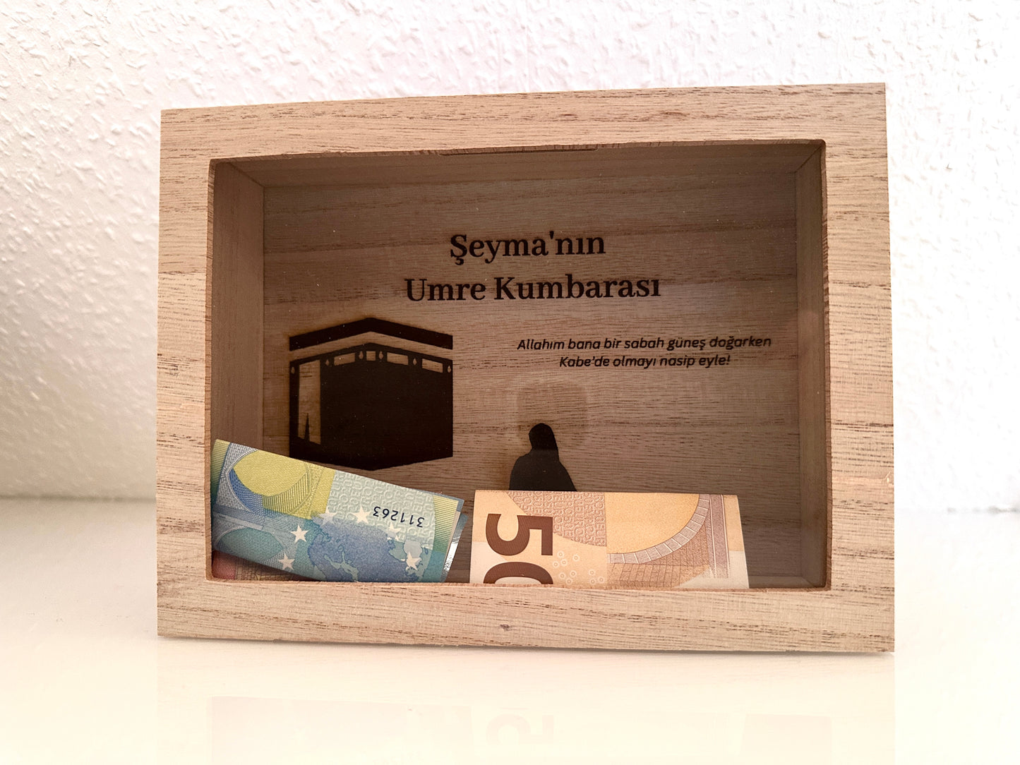 Personalisierte Umrah Box | Umre Kumbarası