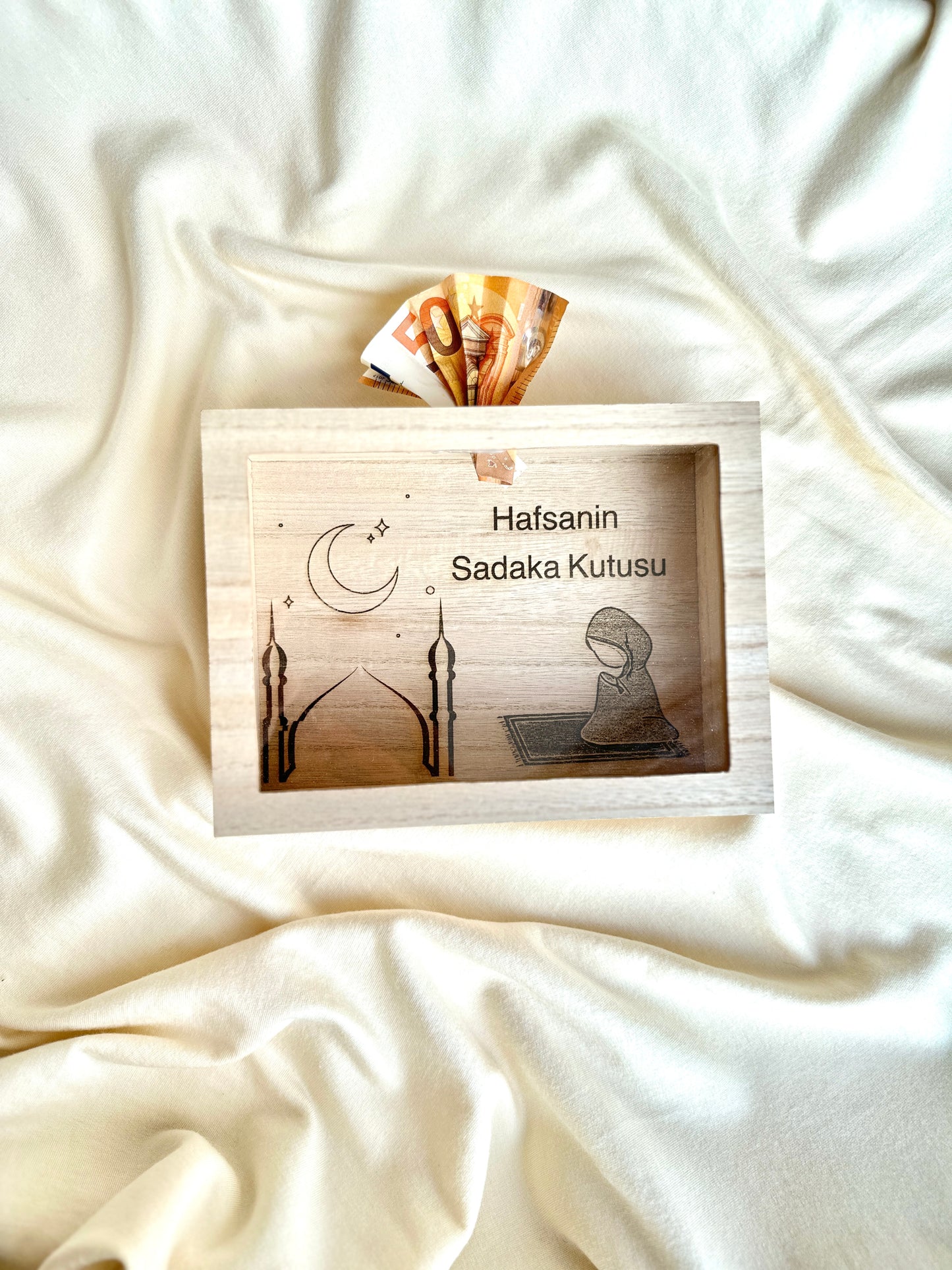 Personalisierte Sadaqa Box für Kinder