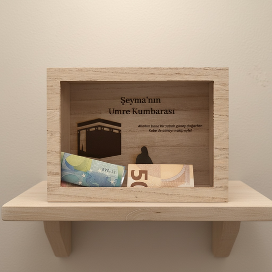 Personalisierte Umrah Box | Umre Kumbarası